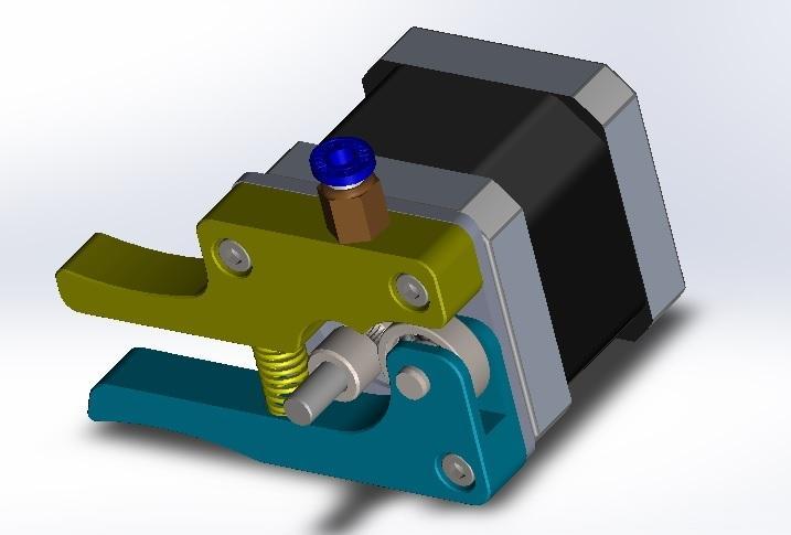 FLEX BOWDEN DIRECT EXTRUDER FOR MK8