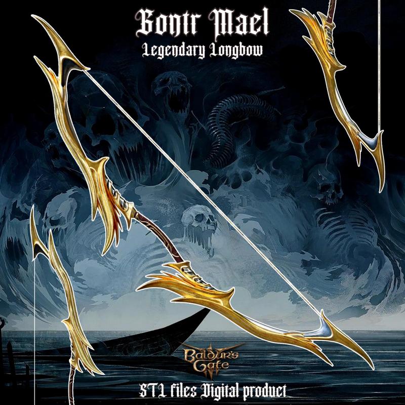 Gontr Mael Legendary Longbow from Baldurs Gate 3