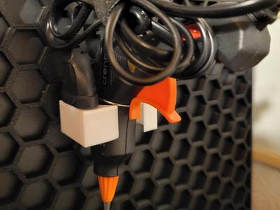 HSW glue gun Holder - Honeycomb Storage glue gun