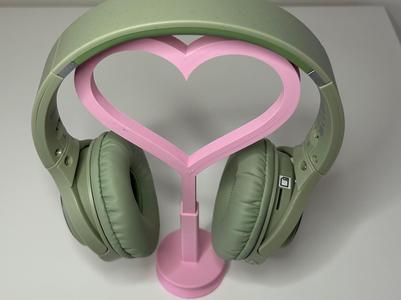 Headphone stand "Heart"