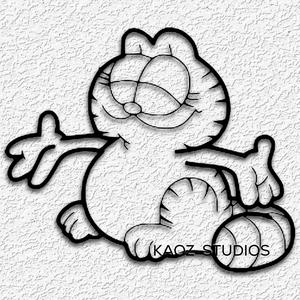 garfield and friends wall art cartoon cat wall decor