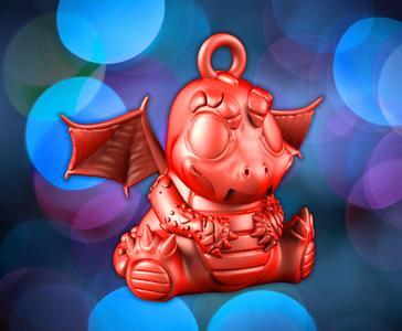 Christmas dragon