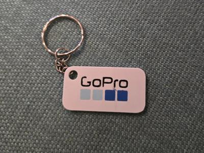 Action Cam Logo GoPro Photography Keychain