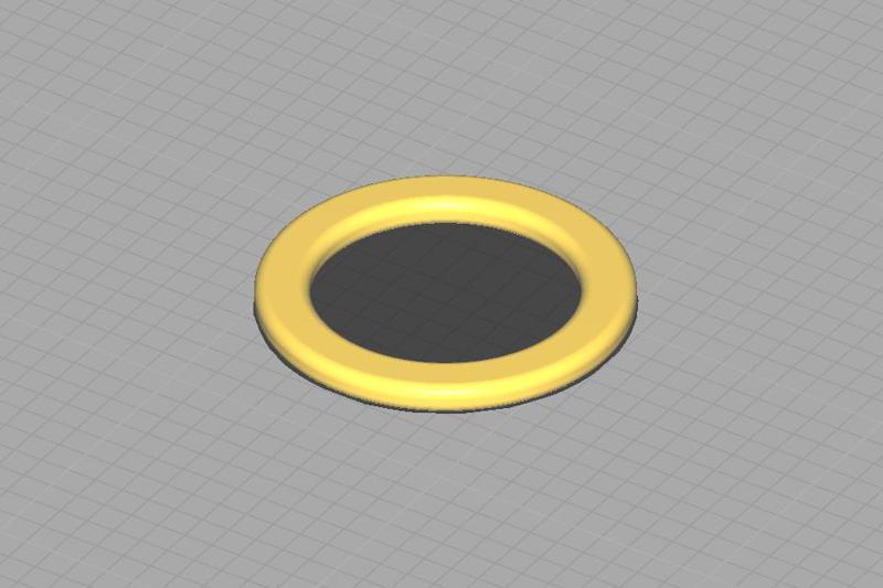 8x12x1 Shim for use with Aluminum Shaft Collar