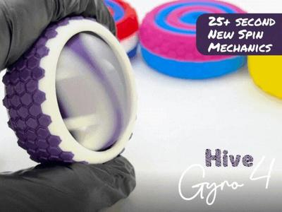 Gyro4 Hive Fidget Spinner