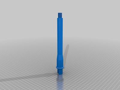 One Piece 224mm Airsoft AEG Outer Barrel M4/AR15 