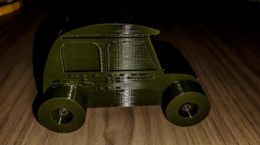 3D MAD CAR WITH BRAILLE