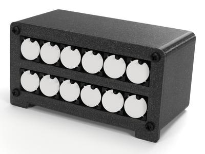 No.3 - 3D Printed Casing for Flip-disc Binary Clock