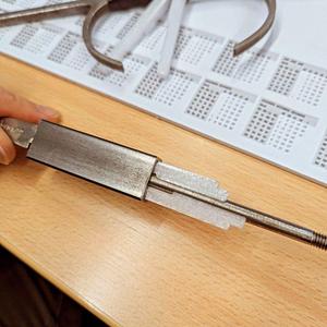 Faux Ricasso insets for Transitional Rapier
