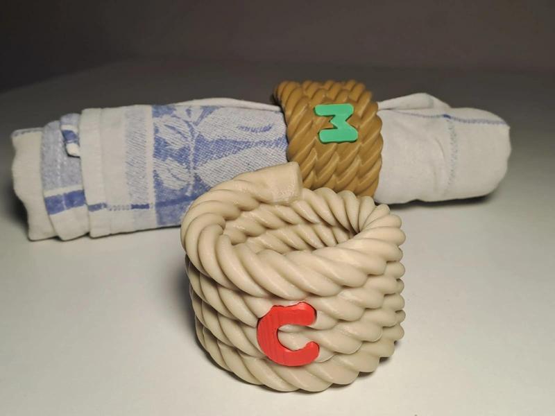 Rope Napkin Rings