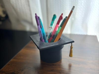 Graduation Cap Pencil Holder