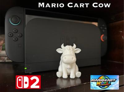 Mario Cart World Cow
