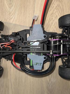 HPI Sprint 2 battery mount for big batteries