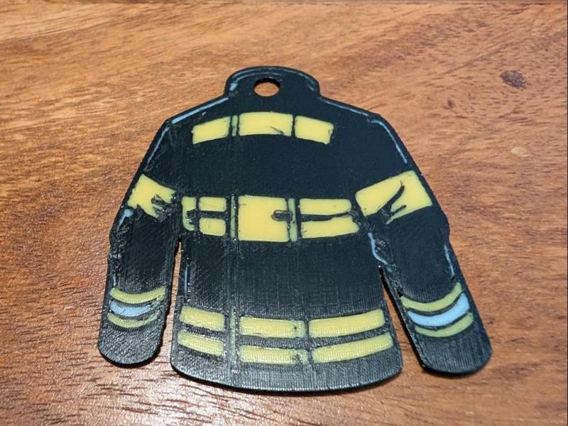 Firefighter Jacket - Keychain