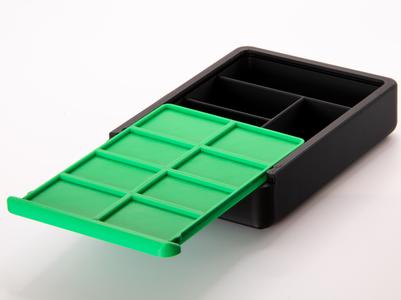 Sturdy Small Parts Organizer - Sliding Lid