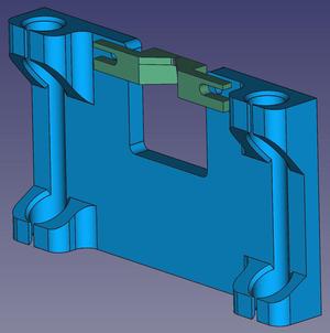 Fence for cheap router jig (domino-style joints)
