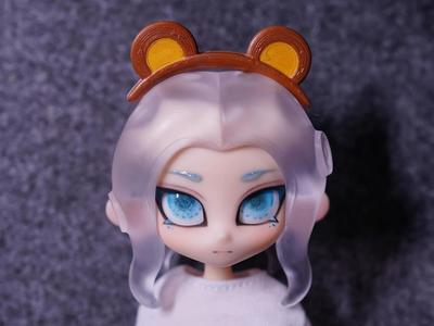 Splatoon 1:6 & 1:12 scale Bear Ears