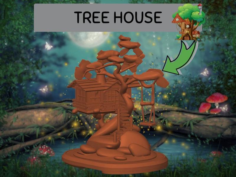 TREE HOUSE diorama