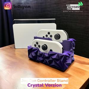 Crystal Stand for Nintendo Switch JoyCons and Games