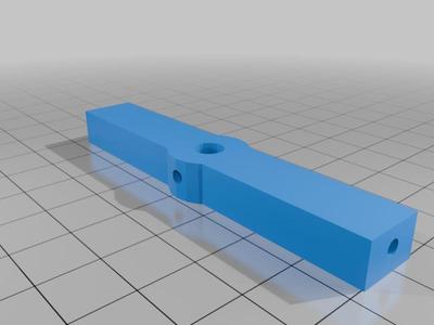 78mm wide single post body mount