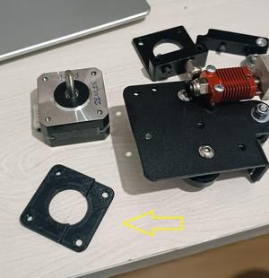Spacer for Direct Drive Upgrade – Ender 3 Pro (42-23 NEMA 17 Compatible)