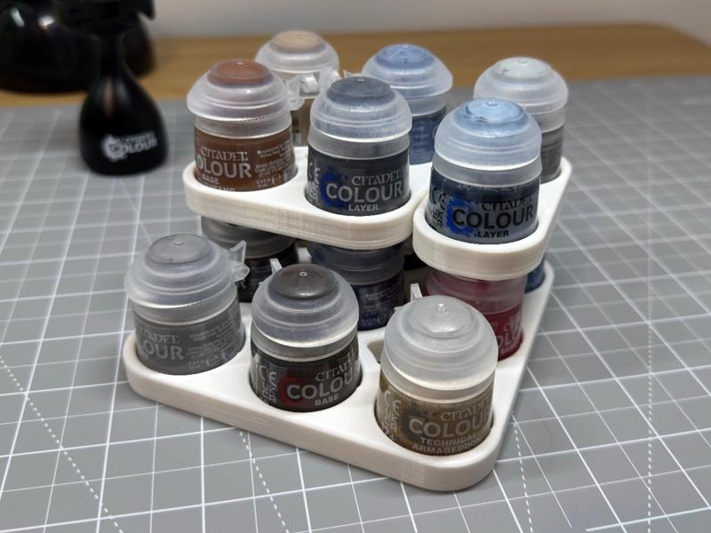 Citadel Colour Paint Pot Stack Storage System