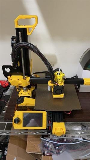 Sherpa mini extruder Printhead fan bracket with BLtouch