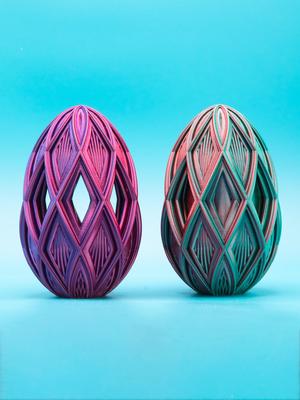 Diamond Lattice Easter Egg 2025