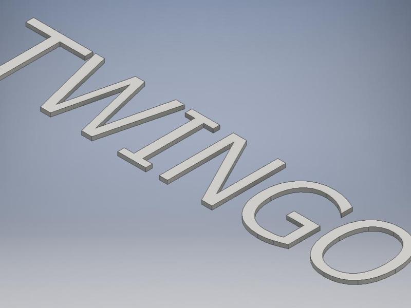 Renault Twingo Spoiler