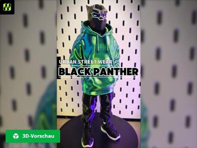 Black Panther Wakanda Forever - Urban street wear
