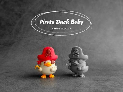 Pirate Ducklett Office Decoration (AMS and Mono versions)