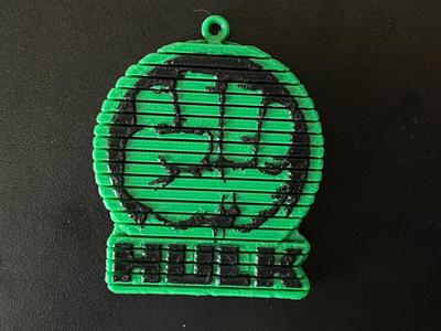 The Hulk Fist Flexi Keychain
