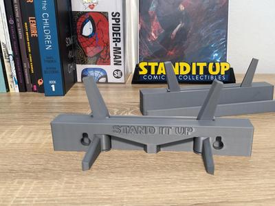 Book Display Stand- graded comics - Records - art 