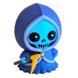 Cute Cryptid Grim Reaper 3D Printable Figure - Adorable Spooky Toy