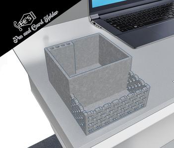 Modern Pen and Card Holder