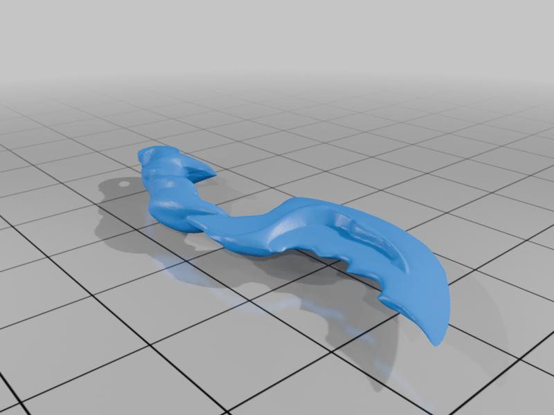 Blink Dagger Keychain