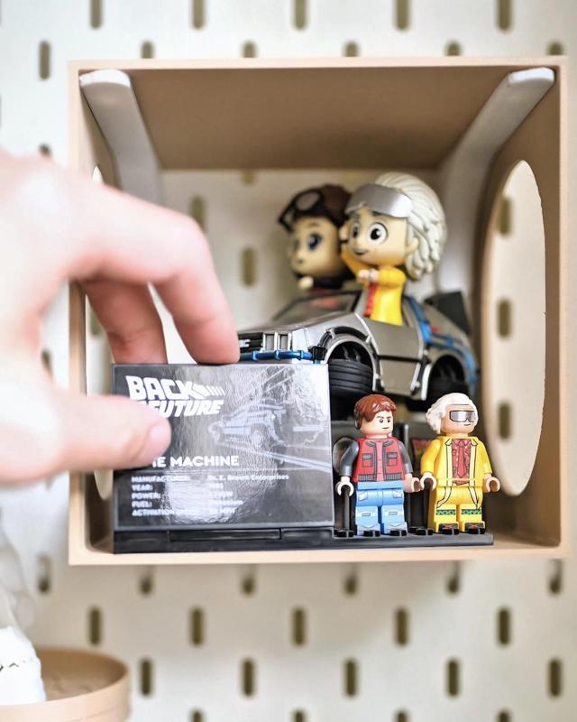 IKEA SKADIS TOY DISPLAY BOXES 