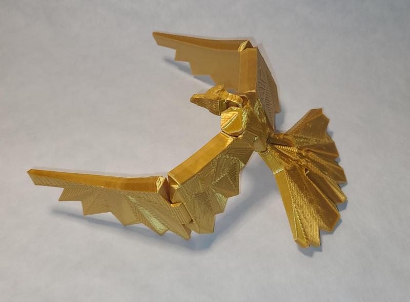 Low-Poly Articulated Phoenix