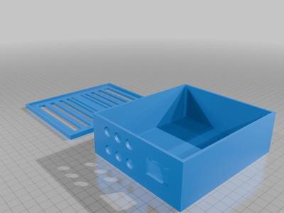 12v Power Supply enclosure with barrel jack outputs