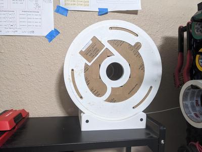 Modified Polymaker Spool Adapter for 3kg roller