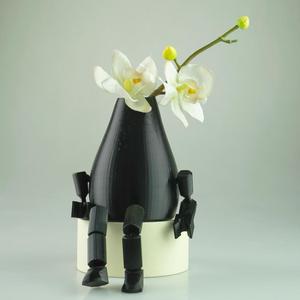 Print in place Articulated Vase
