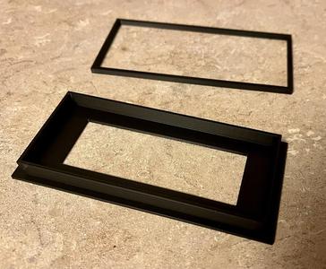 4X20 Panel mount bezel to fit Adafruit LCD display