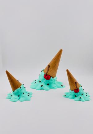 Ice Cream Cone Gnome Cherry Nose