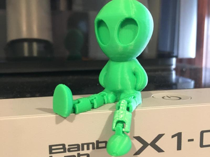 Alien Buddy | Alien With Articulated Legs