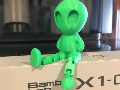 Alien Buddy | Alien With Articulated Legs