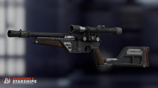 Dl-44 Blaster Rifle - Solo - Star Wars