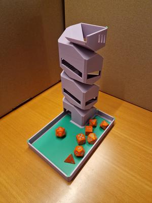Modern Architecture Dice Tower