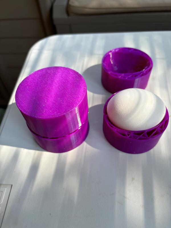 Horizontal EGG Shock Absorbers TPU Cushions for American Rocketry Challenge 2025
