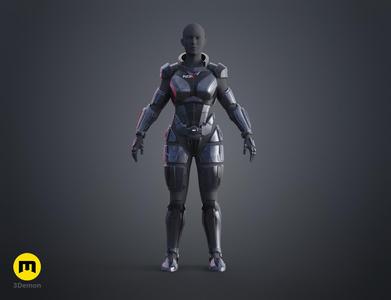 N7 Female Shepard Armor - Mass Effect