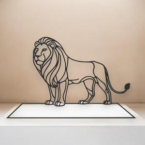 Lion Line Art - Desktop Line Art